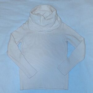 Banana Republic Cream Cowl Neck Sweater